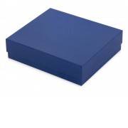Подарочная коробка с перграфикой Obsidian L 243 х 208 х 63, голубой