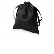 Мешочек подарочный сатиновый S, черный