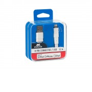 Кабель Lightning MFi 1.2м WT12, белый