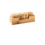 Календарь настольный вечный MEDUS, бежевый