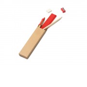 Набор канцелярский LIZANA, красный