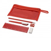 Набор канцелярский Хелла, красный