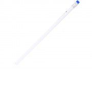 Карандаш антибактериальный GRYFIN с контрастным ластиком, белый/королевский синий