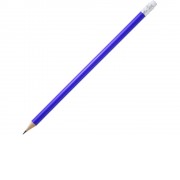 Карандаш деревянный COUVET с ластиком, королевский синий