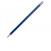 Шестигранный карандаш с ластиком Presto, синий