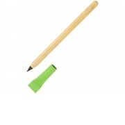 Вечный карандаш из бамбука Recycled Bamboo, зеленое яблоко