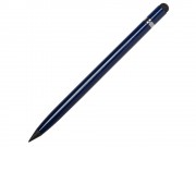 Вечный карандаш Eternal со стилусом и ластиком, темно-синий