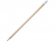 Карандаш деревянный COUVET с ластиком, бежевый