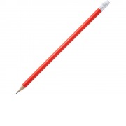 Карандаш деревянный COUVET с ластиком, красный