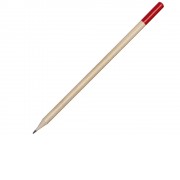 Карандаш Moana, натуральный/красный