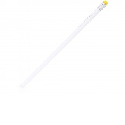 Карандаш антибактериальный GRYFIN с контрастным ластиком, белый/желтый