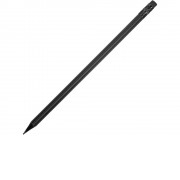 Карандаш чернографитовый трехгранный Blackie 3D, черный