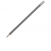 Трехгранный карандаш Графит 3D, серебряный