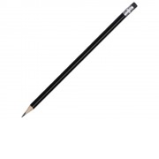 Трехгранный карандаш Графит 3D, черный