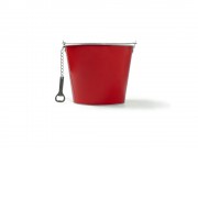 Ведро для охлаждения напитков LAMBIC, объем 6 л, красный