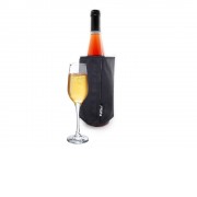 Охладитель-чехол для бутылки вина или шампанского Cooling wrap, черный