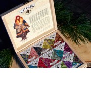 Подарочный набор c чаем Сокровища Севера в деревянной шкатулке