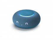 Умная колонка VK Капсула Мини с голосовым помощником Марусей, морской синий