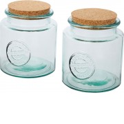 Набор емкостей Aire из переработанного стекла объемом 1500 мл (2 предмета)