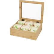 Бамбуковая коробка для чая Ocre