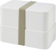 Двухслойный ланчбокс MIYO, белый