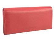 Кошелёк BUGATTI Vertice, красный, натуральная воловья кожа, 19,2х3х9,3 см