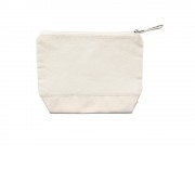 Косметичка DOEL из хлопка плотностью 280 г/м2, бежевый