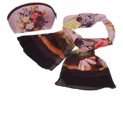 Набор Букет: косметичка и шарф