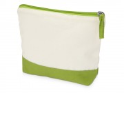 Косметичка хлопковая Cotton, зеленое яблоко