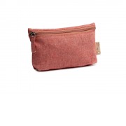 Универсальная косметичка REMO из переработанного хлопка, красный