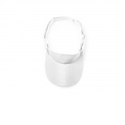 Козырек WIZER из мягкой микрофибры, белый