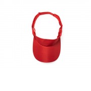 Козырек WIZER из мягкой микрофибры, красный