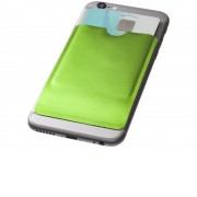 Бумажник для карт с RFID-чипом для смартфона, лайм