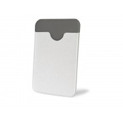 Чехол-картхолдер Favor на клеевой основе на телефон для пластиковых карт и и карт доступа, белый