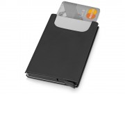 Держатель для карт Verlass c RFID-защитой, черный