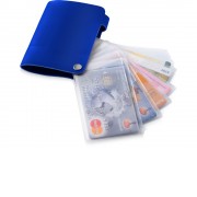 Бумажник Valencia, ярко-синий