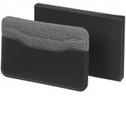 Картхолдер Heathered, черный