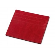 Картхолдер для 6 пластиковых карт с RFID-защитой Fabrizio, красный