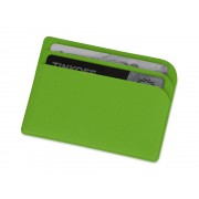 Картхолдер для 3-пластиковых карт Favor, зеленое яблоко