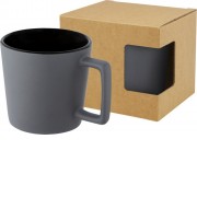 Cali Керамическая кружка объемом 370 мл с матовой отделкой, черный матовый