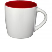 Керамическая чашка Aztec, белый/красный