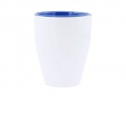 Керамическая кружка AKEBIA, 350 мл, белый/королевский синий