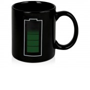 Кружка Зарядка, черный (Р)