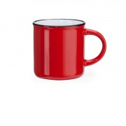 Кружка керамическая JACK, 300 мл, красный