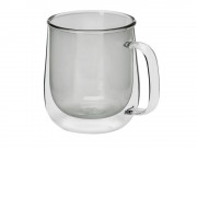 Цветная кружка Ubud с двойными стенками, черный