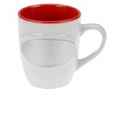 Кружка Пинт, белый/красный