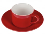 Чайная пара прямой формы Phyto, 250мл, красный (Р)