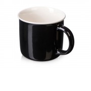 Кружка с каймой Countryside M, черный 410ml