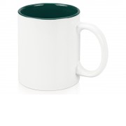 Кружка Gain 320мл, белый/зеленый