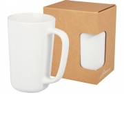 Керамическая кружка Perk объемом 480 мл, белый